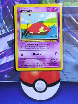 Pokemon TCG Slowpoke Team Rocket Set #67 NM-Mint - Image 1