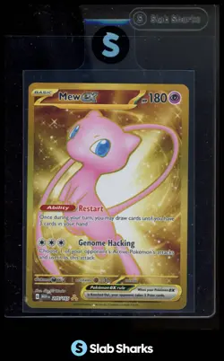 2023 POKEMON SV 151 - MEW EN #205/165 MEW EX HYPER RARE - Image 1