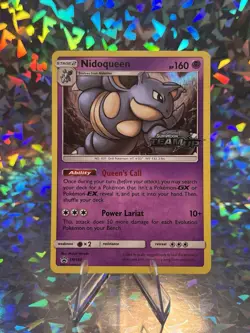 Nidoqueen (Pre-Release Holo) Pokemon Sun & Moon Black Star Promo #SM160 MP - Image 2
