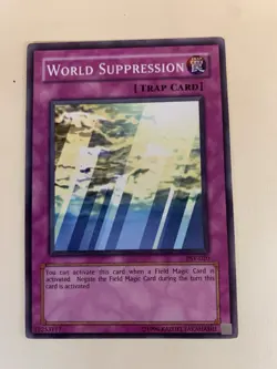 WORLD SUPPRESSION - PSV-020 - Yugioh Card - LP - Image 1