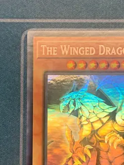 yugioh card LP ghost rare 1st ed the winged dragon of ra LED7-EN000 - Image 3