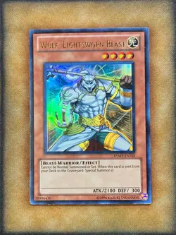 Yugioh Wulf, Lightsworn Beast RYMP-EN103 Ultra Rare LP - Image 1