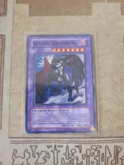 YUGIOH ELEMENTAL HERO DARK NEOS DP03-EN014 SUPER 1ST ED MP - Image 1