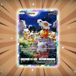 Cubone #239 Illustration Rare Pokemon TCG Pocket Genetic Apex Holo Card - Image 1