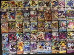 100 ex V Vstar RR RRR Holo Full Arts Lot Set Pokemon Japanese Cards T756 - Image 2