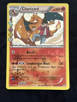 Pokemon TCG Card Generations Radiant Collection Charizard Holo Rare RC5/RC32 NM - Image 1