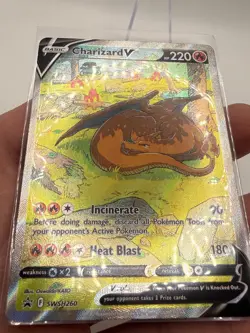 2022 Pokemon TCG - Charizard V #SWSH260 - Sword & Shield Promo Cards Holo - Image 3