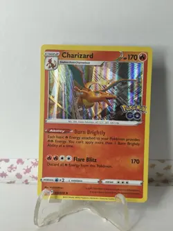 Charizard 010/078 - Pokemon Go - Pokemon TCG - Rare Holo - NM Card #19 - Image 1