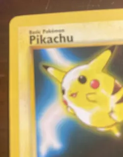 PIKACHU #4 "POKEMON BLACK STAR PROMO CARD " C1999 WOTC - WB "The First Movie" - Image 5