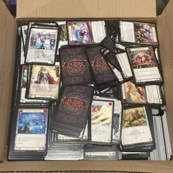 Flesh And Blood TCG Bulk Lot C/T Mixed Sets- USPS Large FlatRate Box ~6500 cards - Image 1