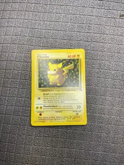 Pokemon IVY Pikachu Black Star 1 League Promo Exclusive WOTC 1999 Card - Image 1
