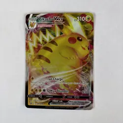 Pikachu VMAX 310 HP Pokemon TCG Card Gigantamax Holo Rare - Image 1