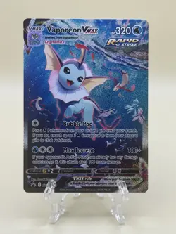 Vaporeon VMAX SWSH182 SWSH: Sword & Shield Promo Cards Holo - Image 1