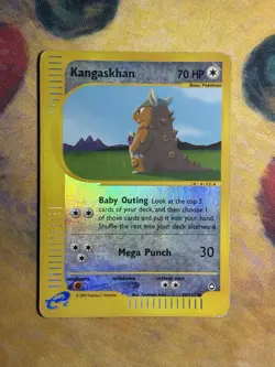 Kangaskhan 88/147 Reverse Holo Aquapolis E Reader Series Pokemon Card MP - Image 2