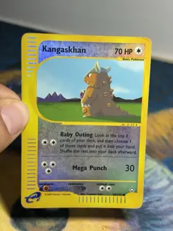 Kangaskhan 88/147 Reverse Holo Aquapolis E Reader Series Pokemon Card MP - Image 3
