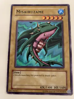 Yu-Gi-Oh! TCG Misairuzame Common Card LOB-111 - Image 1