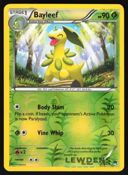 Bayleef - 2/122 - Reverse Holo Uncommon - XY BREAKpoint - Pokemon Card - Image 1