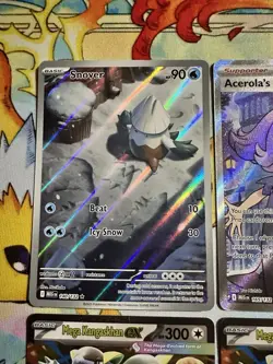 Lot Of 9 Pokemon TCG MEGA EVOLUTION Rare Cards Assortment Collection IR FA EX - Image 2