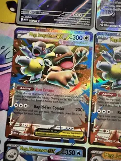 Lot Of 9 Pokemon TCG MEGA EVOLUTION Rare Cards Assortment Collection IR FA EX - Image 5