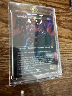 Golbez Crystal Collector Borderless Surge Foil Magic the Gathering Final Fantasy - Image 1