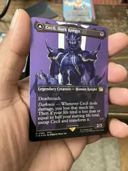 Cecil, Dark Knight (Borderless) Final Fantasy Foil - Image 2