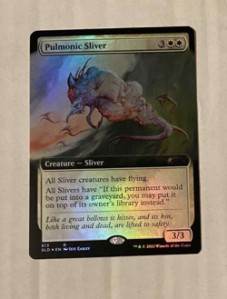 PULMONIC SLIVER FOIL Extended Art Secret Lair Drop - PACK FRESH - Image 1
