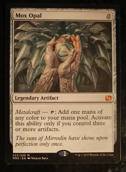 Mox Opal - Modern Master 2015 - Moderate Play Magic MTG English MP - Image 3