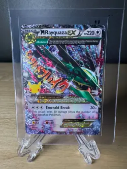 M Rayquaza EX 76/108 Celebrations: Classic Collection Holo Pokemon TCG - Image 1