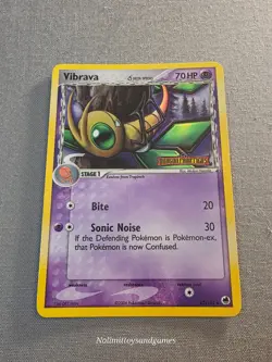 Pokemon Vibrava 42/101 Reverse Holo EX Dragon Frontiers Stamped Free Shipping - Image 1
