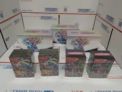 Pokemon TCG PALDEAN FATES Booster Bundle + Shrouded Fable + Prismatic - Read - Image 1