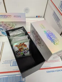 Pokemon TCG PALDEAN FATES Booster Bundle + Shrouded Fable + Prismatic - Read - Image 4