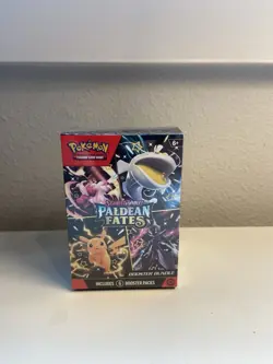 Pokemon Scarlet & Violet Paldean Fates Booster Bundle 6 Packs - Image 1