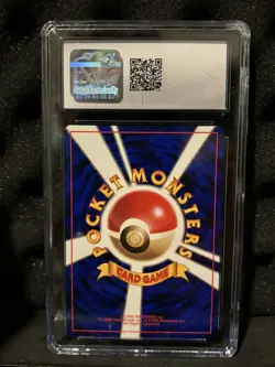 CGC 10 GEM MINT 1997 Pokemon Japanese Rocket Gang Magikarp 129 Vintage Pop 44! - Image 3