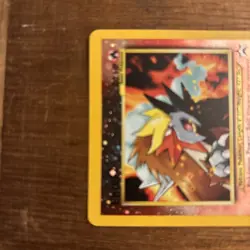 Entei 34 Black Star Promo Movie Wizards WOTC Reverse Holo Rare Pokemon - Image 3