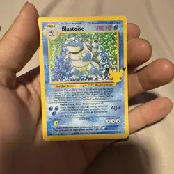 Blastoise 25th Anniversary Pokemon Celebrations Classic Collection 2/102 - Image 1
