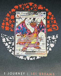 Charizard EX 056 Black Star Promo Rare Scarlet & Violet Pokemon TCG NM - Image 1