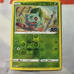 Bulbasaur 001/078 Pokemon GO Reverse Holo - Image 1