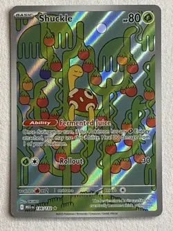 Pokemon TCG Mega Evolution Shuckle 136/132 Illustration Rare NM-MT🔥 - Image 1