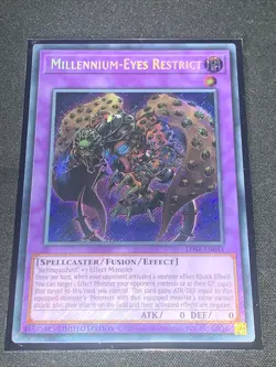 Yugioh - Millennium Eyes Restrict - 1st ed - Secret Rare - NM - Image 1