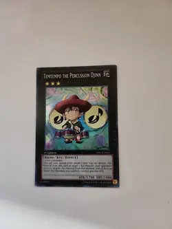Yugioh Yu-Gi-Oh Temtempo the Percussion Djinn YS12-EN041 1st Edition Xyz Symphon - Image 1