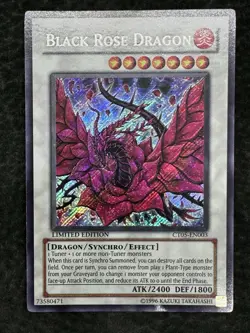 Black Rose Dragon CT05-EN003 2008 Collectors Tin Limited Edition LP - Image 1