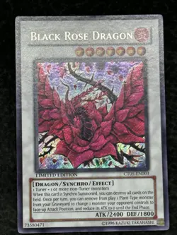 Black Rose Dragon CT05-EN003 2008 Collectors Tin Limited Edition LP - Image 3