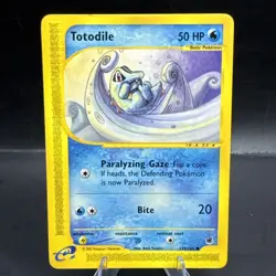 Totodile 135/165 LP | E-Card Series: Expedition Base Set | Non Holo Common - Image 1