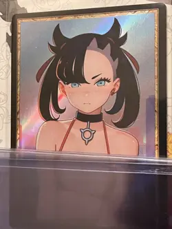 Marnie Waifu Anime Card Custom TCG Girl Holo Goddess Story ACG T06136 - Image 1
