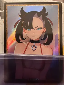 Marnie Waifu Anime Card Custom TCG Girl Holo Goddess Story ACG T06136 - Image 3