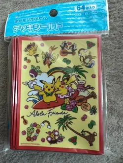 Alola Friends 64 Sleeves Pokemon Center Pokemon Card Game - Image 1