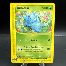 Bulbasaur 94/165 - Expedition Regular Vintage Pokemon TCG Card LP e-Reader - Image 1