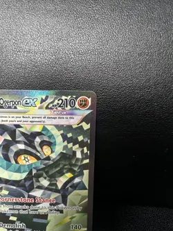 Pokemon TCG Cornerstone Mask Ogerpon EX Twilight Masquerade Card 215/167 - Image 3