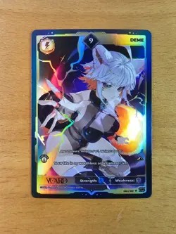 Deme 9 Holo 1st Edition Awakened Worlds Card GamerSupps VCard Demenishki 046/250 - Image 2