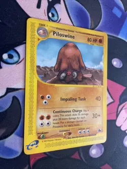 Pokemon Card - Piloswine Skyridge 43/144 Non Holo Nm - Image 2